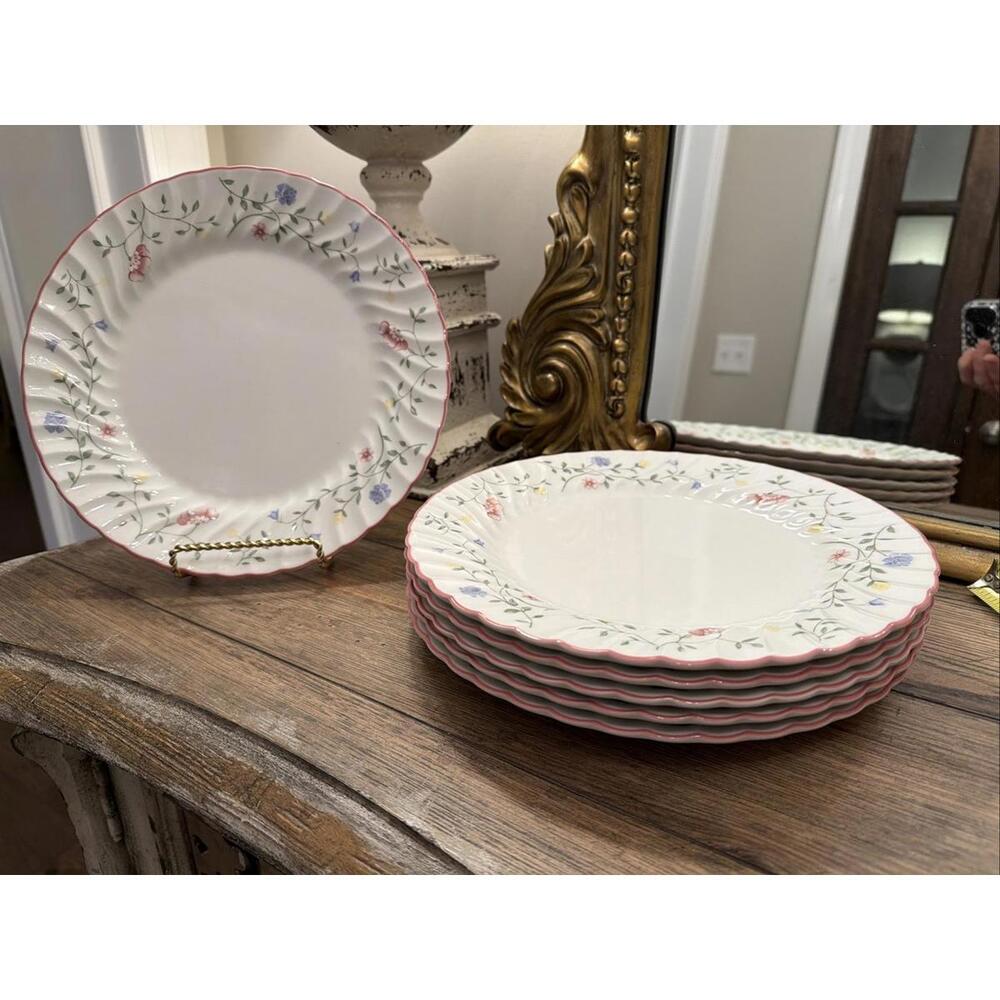 Set of 6 Johnson Brothers Summer Chintz Dinner Plates 10.5" - Picture 2 of 7